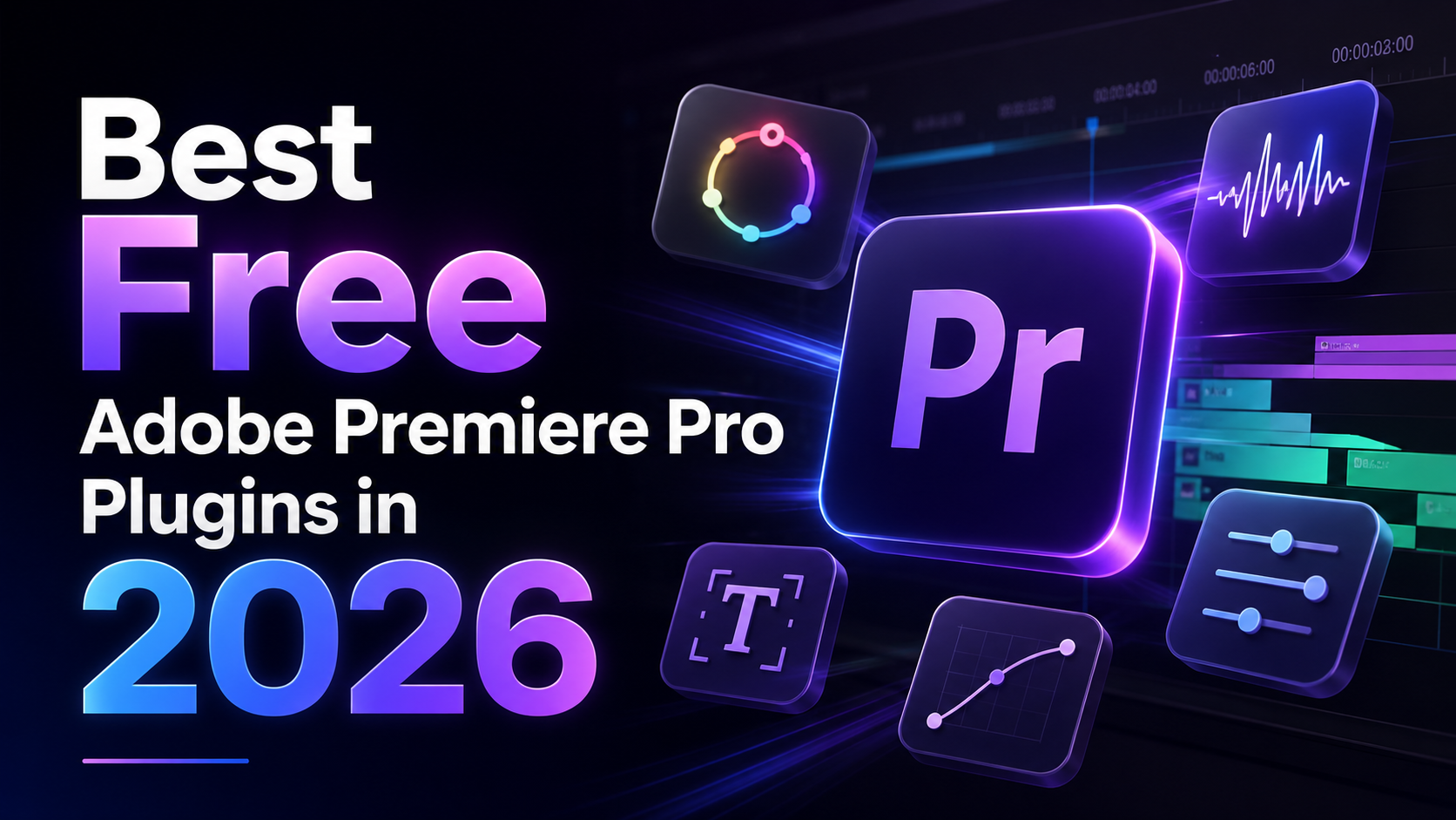 Best Free Adobe Premiere Pro Plugins in 2026 blog cover